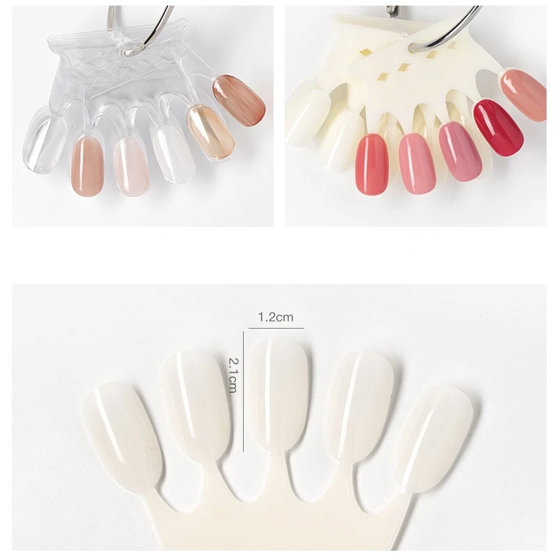 Gel Refill Pack - 50pcs/pack Crown Shape False Tips Nail