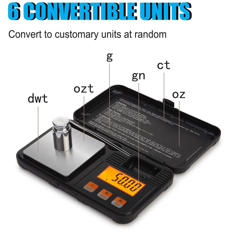 Digital Mini Scale 200g/0.01g  - огляд і ціна Tape Dispenser Weighted
