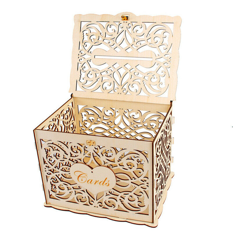 30X24X21cm DIY Wedding Gift Ca - огляд і ціна Card Index Box