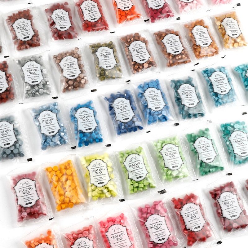 200PCS Wax Beads Wax Lacquer f - огляд і ціна Wax Seal Stamp Set