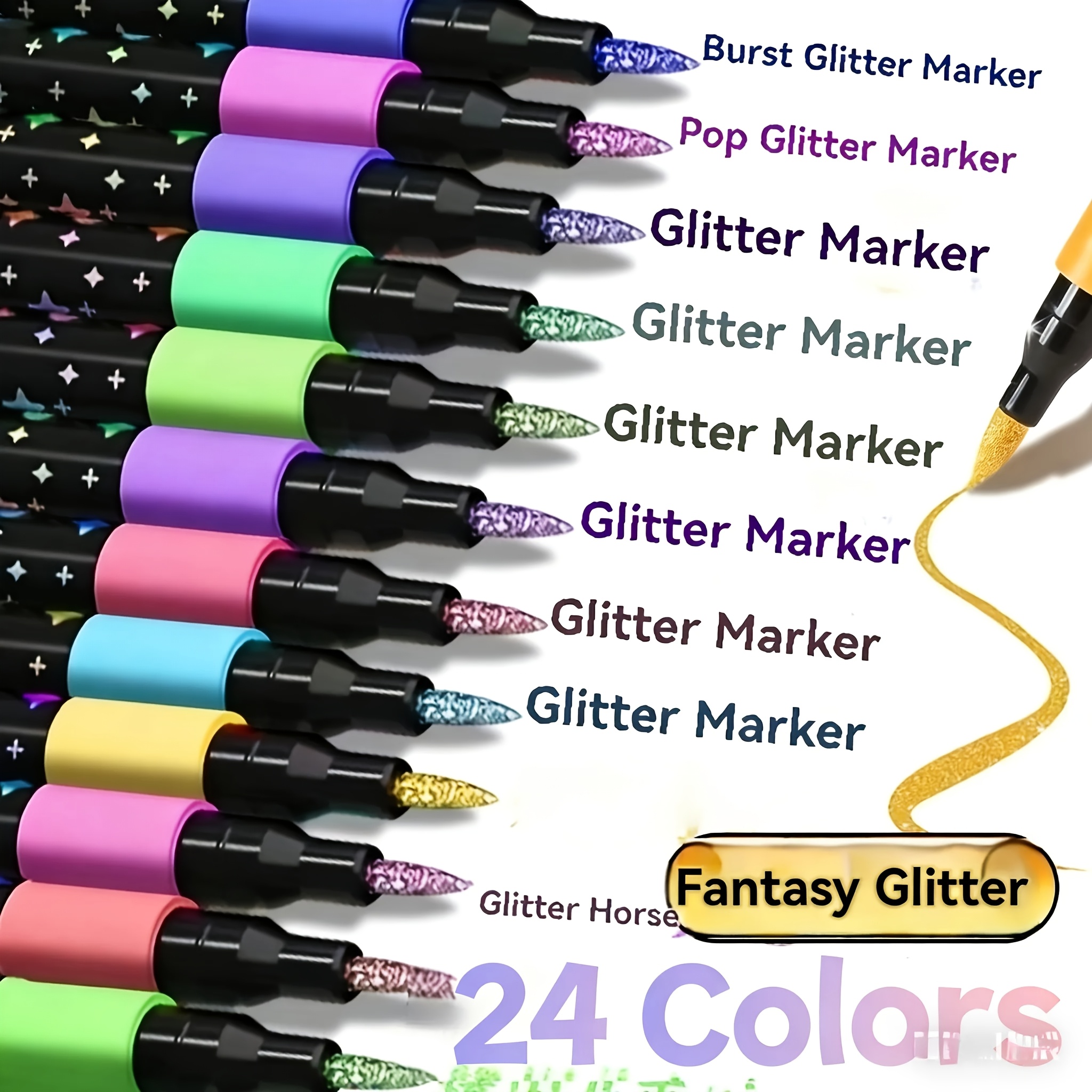 24/48 Color Double-Ended Glitt - огляд і ціна Correction Pen Fine