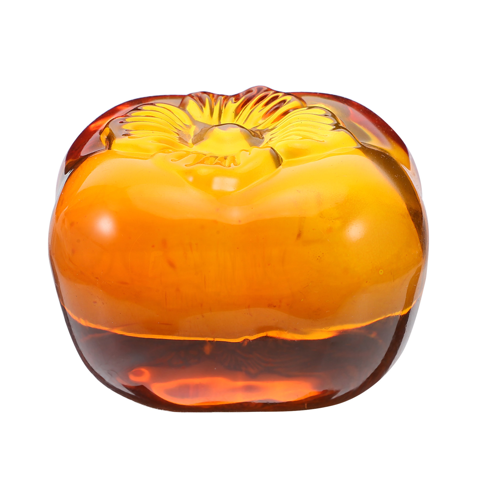 Heavy Crystal Persimmon Paperw - огляд і ціна Paper Weight Crystal