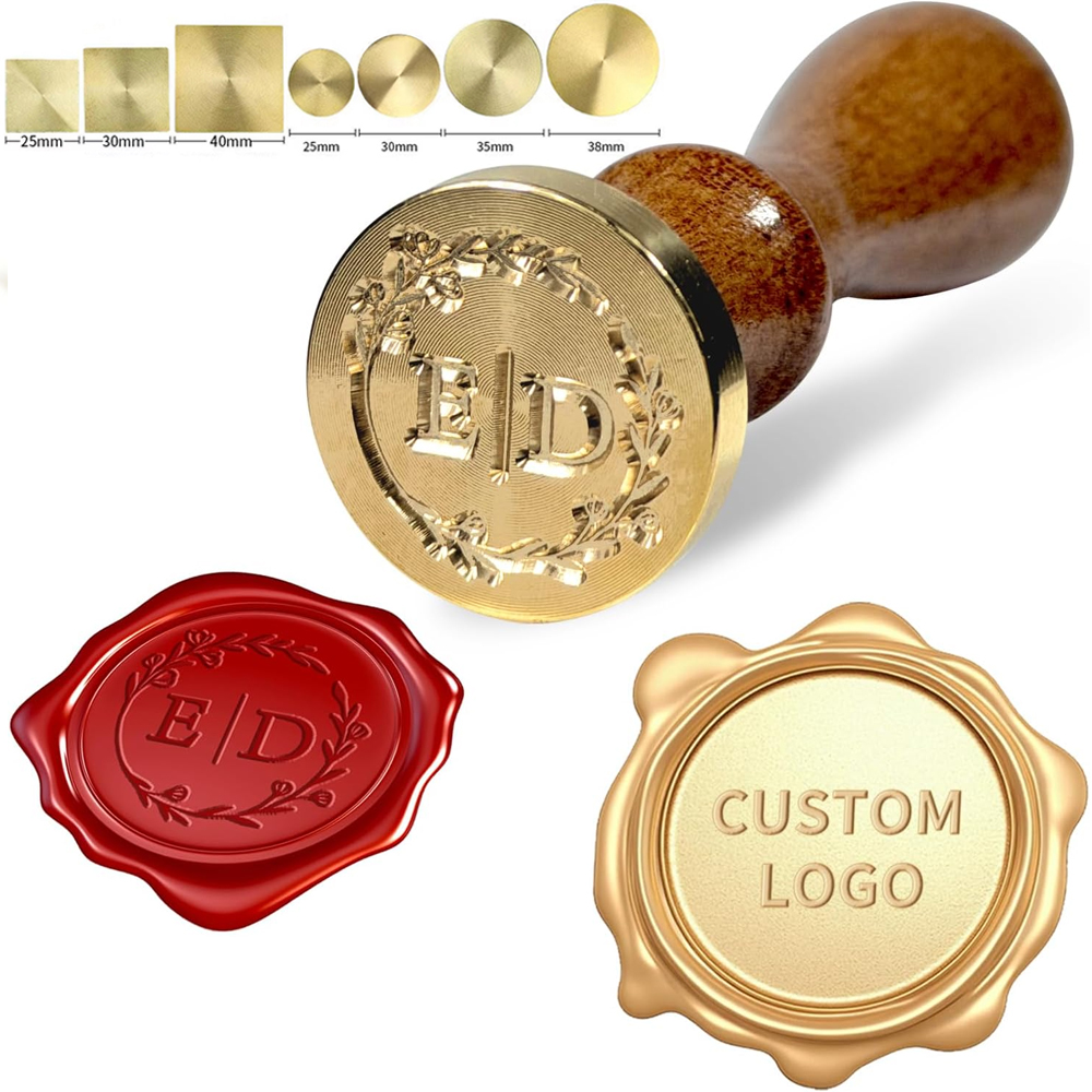 Custom Wax Seal Stamp, Persona - огляд і ціна Wax Seal Stamp Set