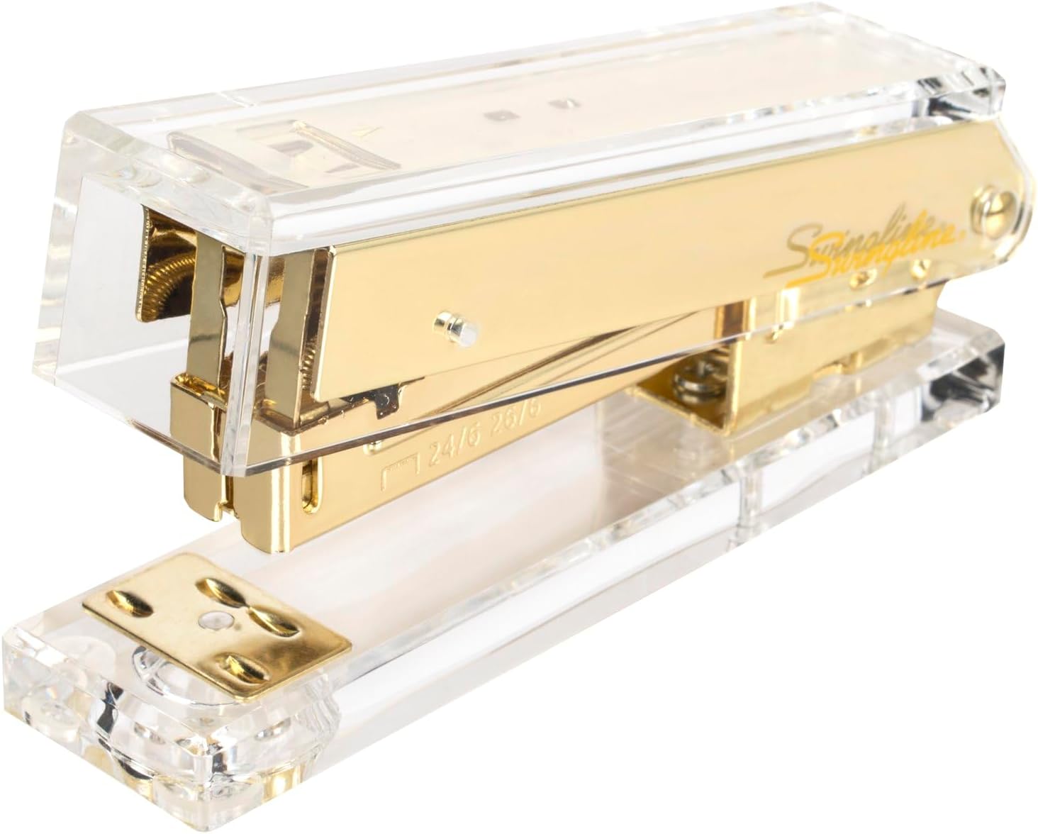 Clear Acrylic Gold Stapler, 20 - огляд і ціна Stapler Half Strip
