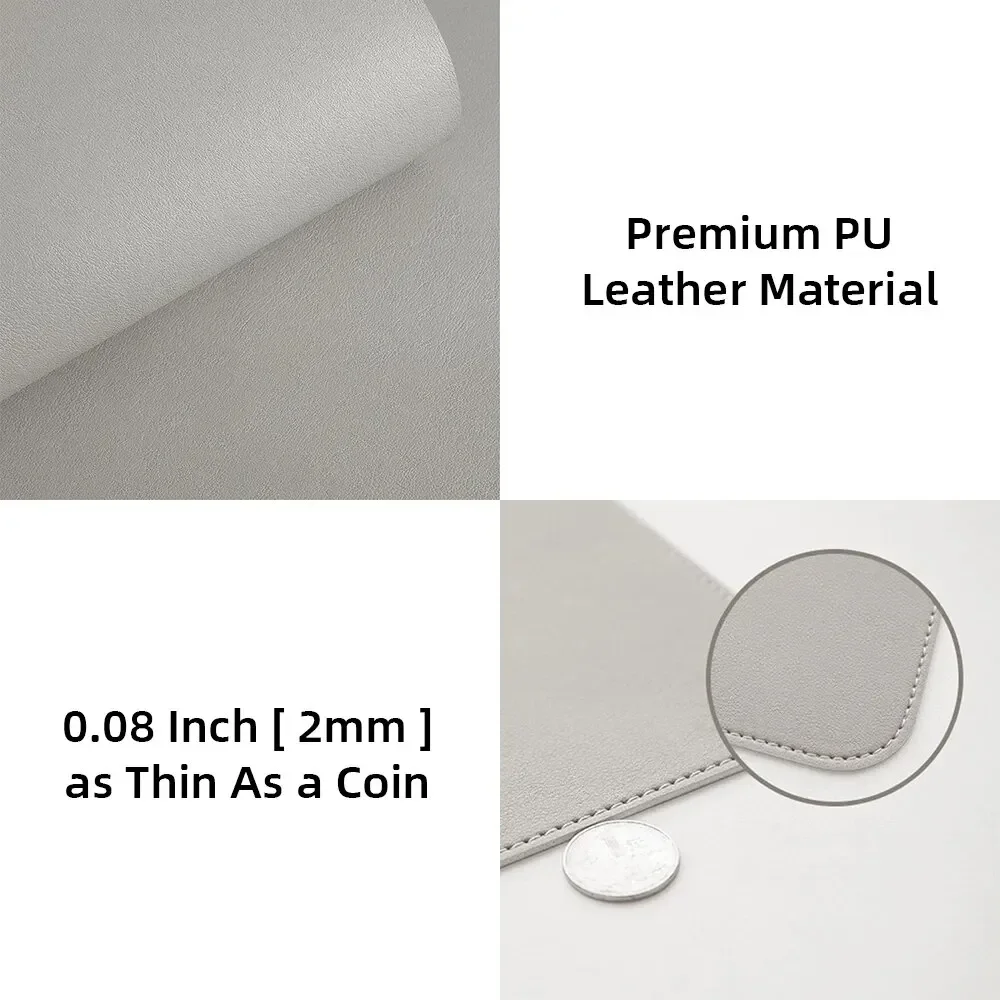 1 Pcs Large Size 60*30mm Offic - огляд і ціна Leather Desk Pad
