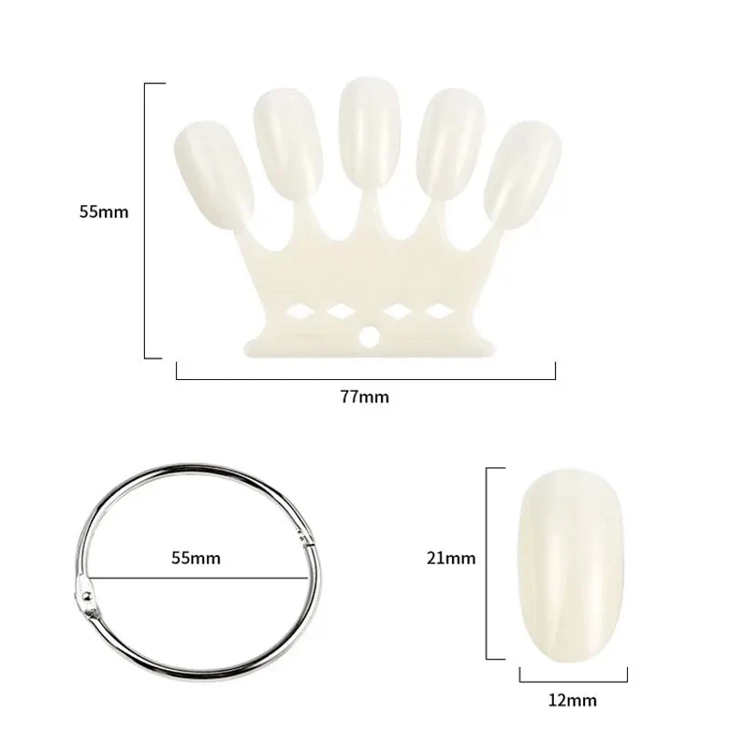 50pcs/pack Crown Shape False T - огляд і ціна Gel Refill Pack