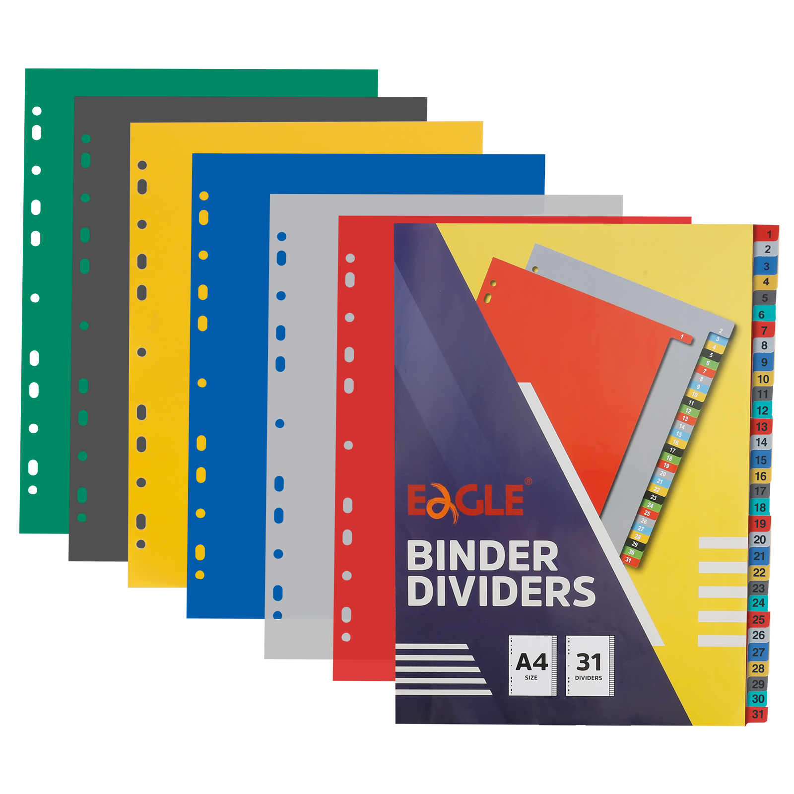 EAGLE A4 Binder Index Divider  - огляд і ціна Tab Divider A4