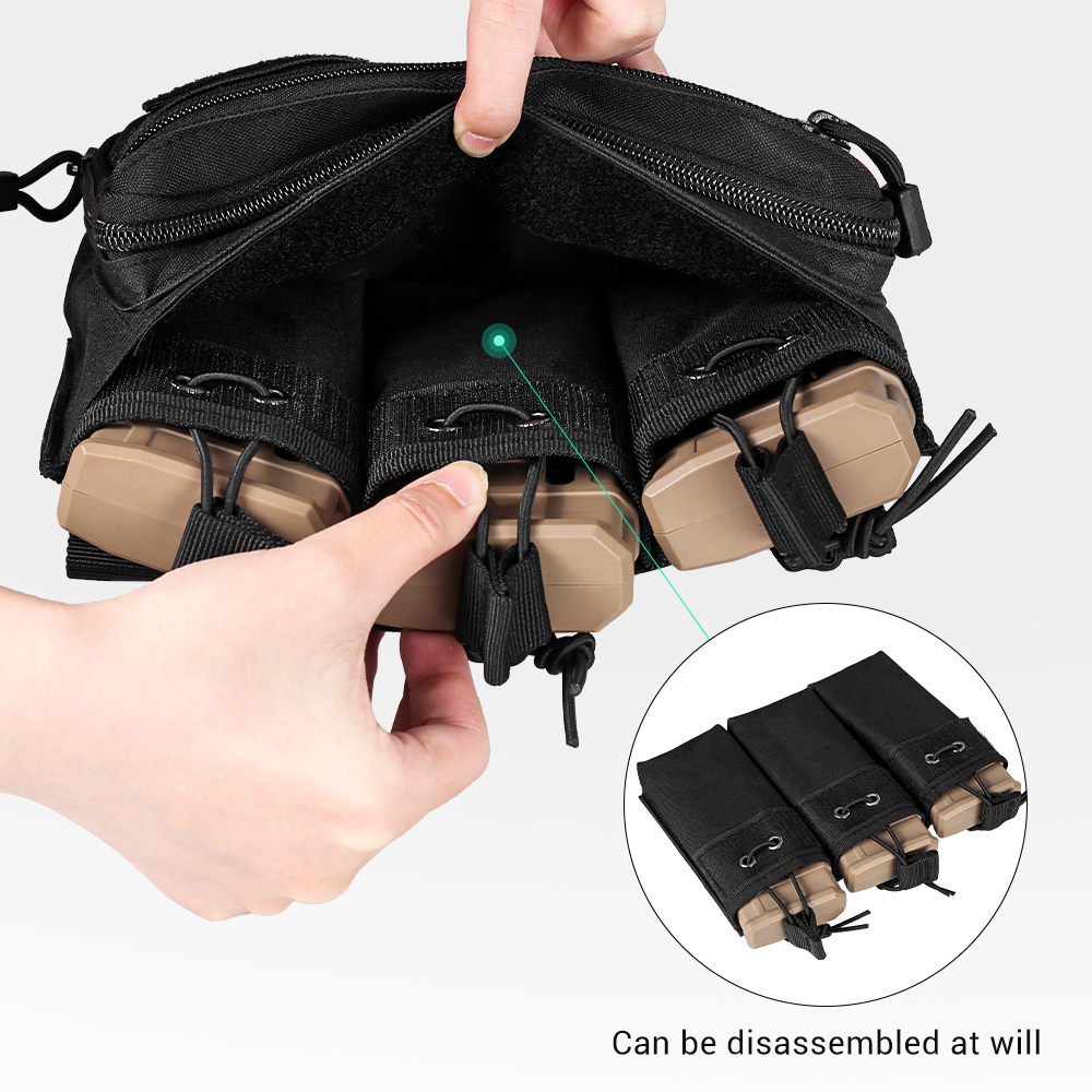 Molle Magazine Pouch Triple Ma - огляд і ціна Magazine Holder Rack