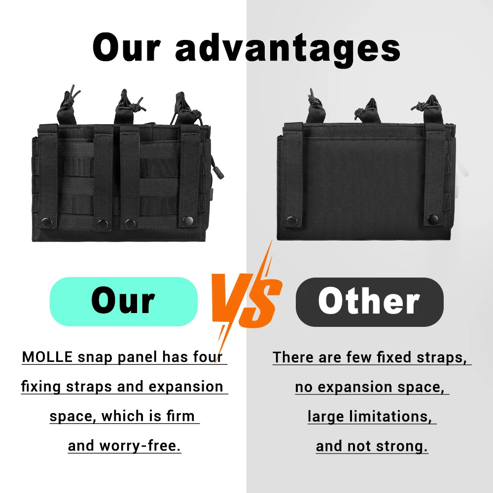 Molle Magazine Pouch Triple Ma - огляд і ціна Magazine Holder Rack