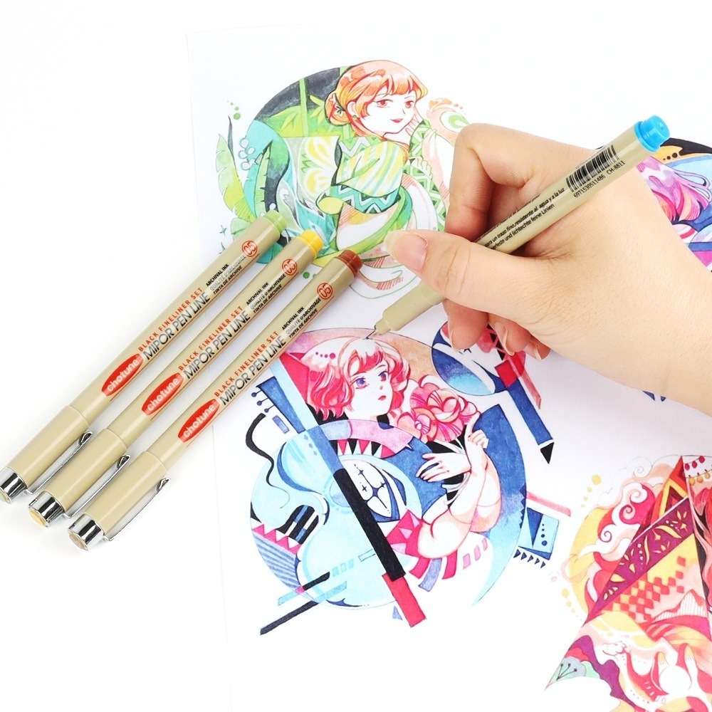 Precision Micro-Line Pens, Set - огляд і ціна Archive Box Set