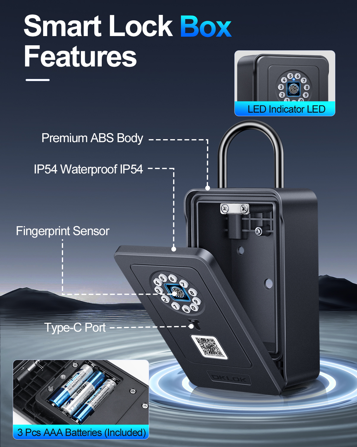 Hollarm Fingerprint Password S - огляд і ціна Card Index Box