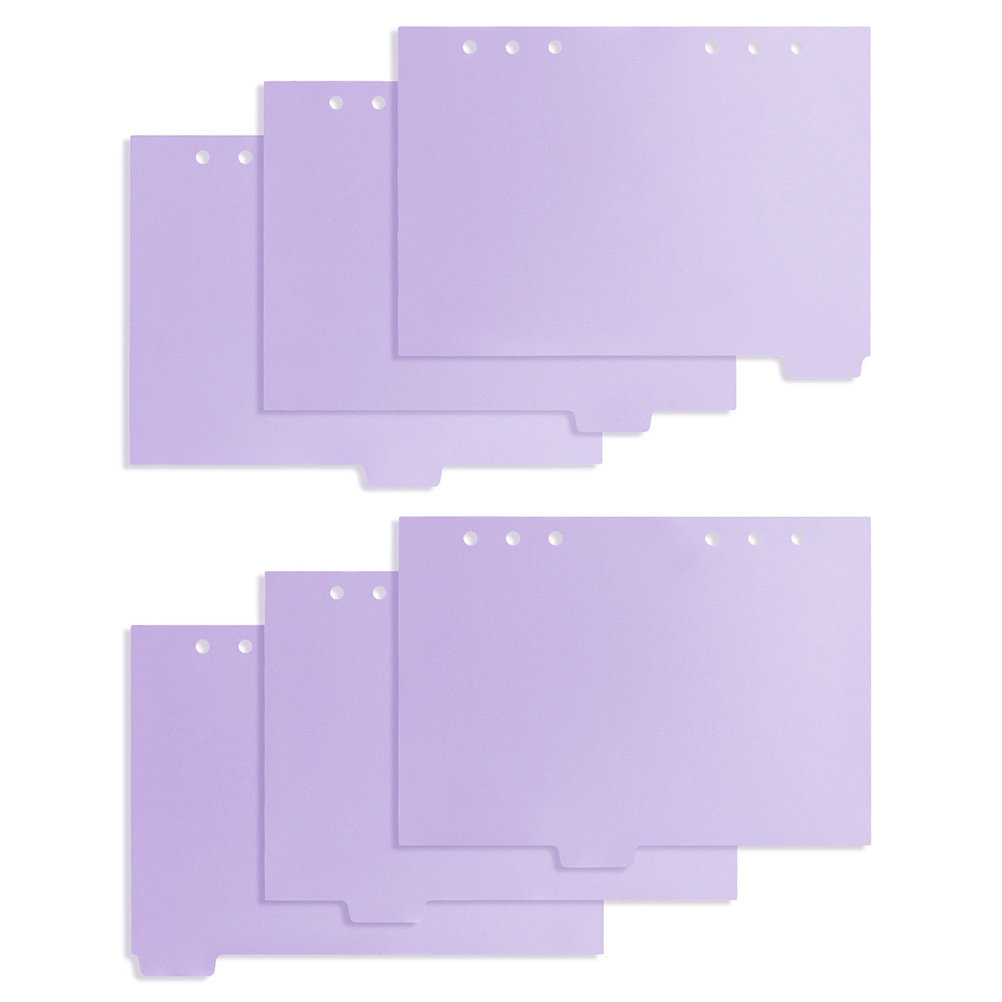 6pcs Notebook Refill Dividers  - огляд і ціна Tab Divider A4