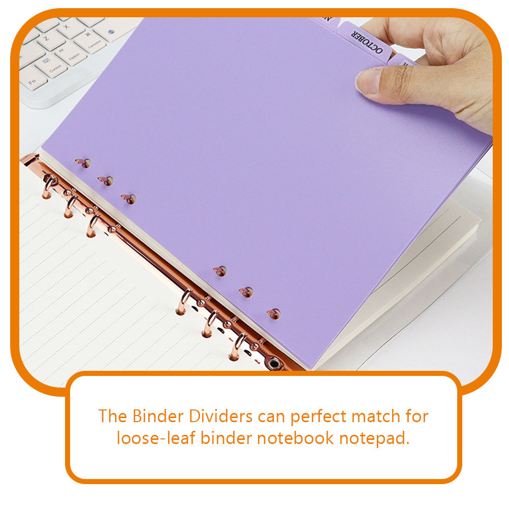 6pcs Notebook Refill Dividers  - огляд і ціна Tab Divider A4