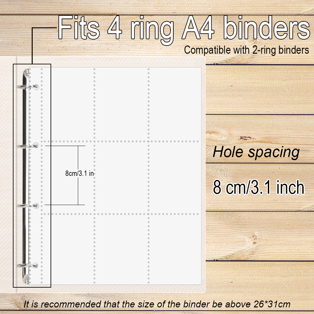 PLRBOK A4 Clear 10 Pcs Photo A - огляд і ціна Binder A4 Lever