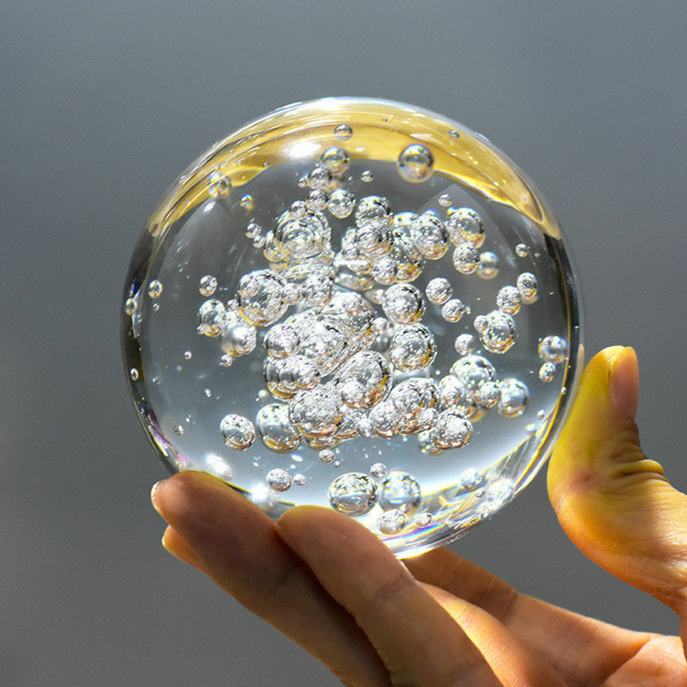 40/60/80MM Clear Bubble Crysta - огляд і ціна Paper Weight Crystal