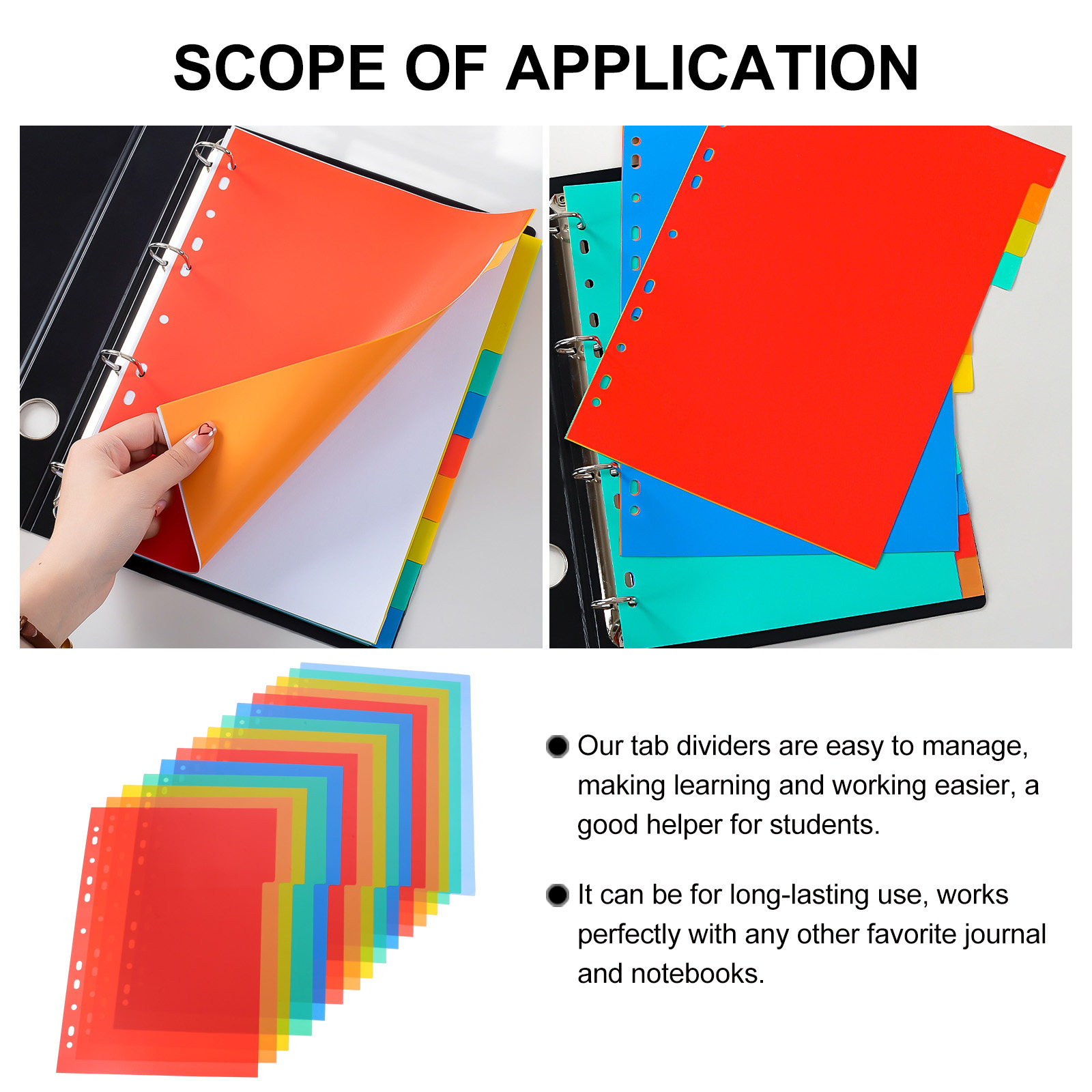 1Set Index Binder Dividers A4  - огляд і ціна Tab Divider A4