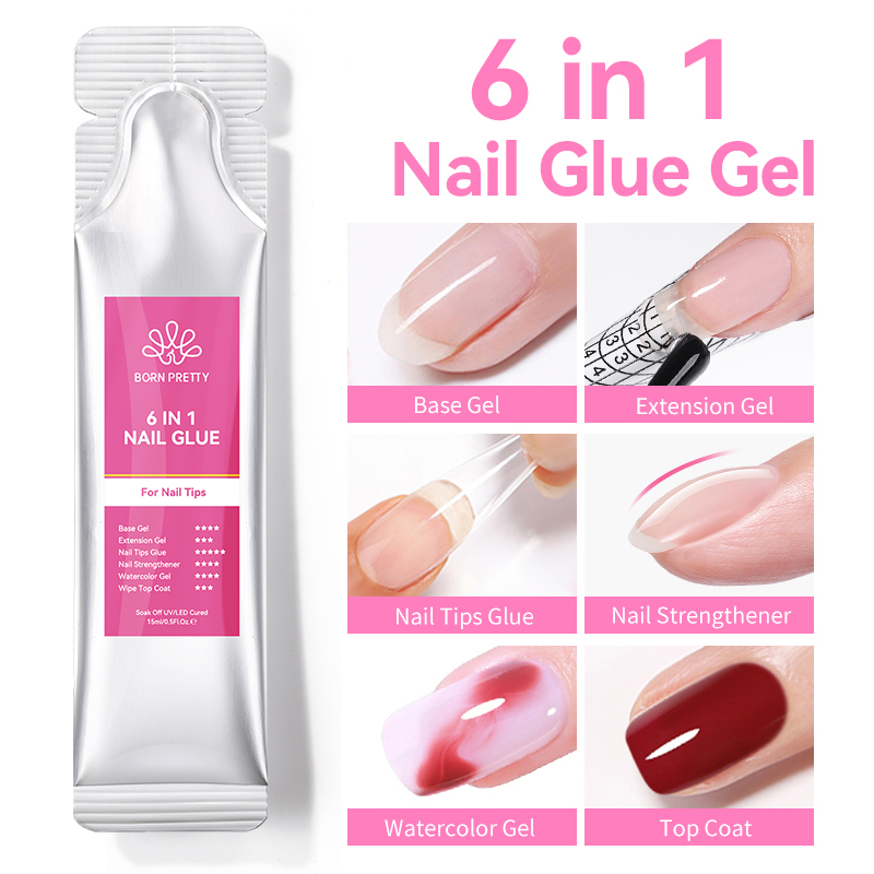 BORN PRETTY 15g 6 IN 1 Extensi - огляд і ціна Gel Refill Pack
