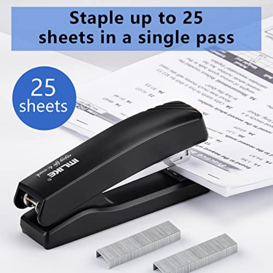 Desktop Office Stapler with 20 - огляд і ціна Stapler Half Strip