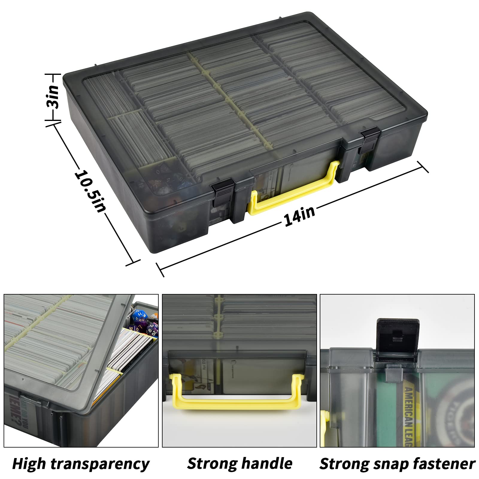 Trading Card Storage Box, 2300 - огляд і ціна Card Index Box