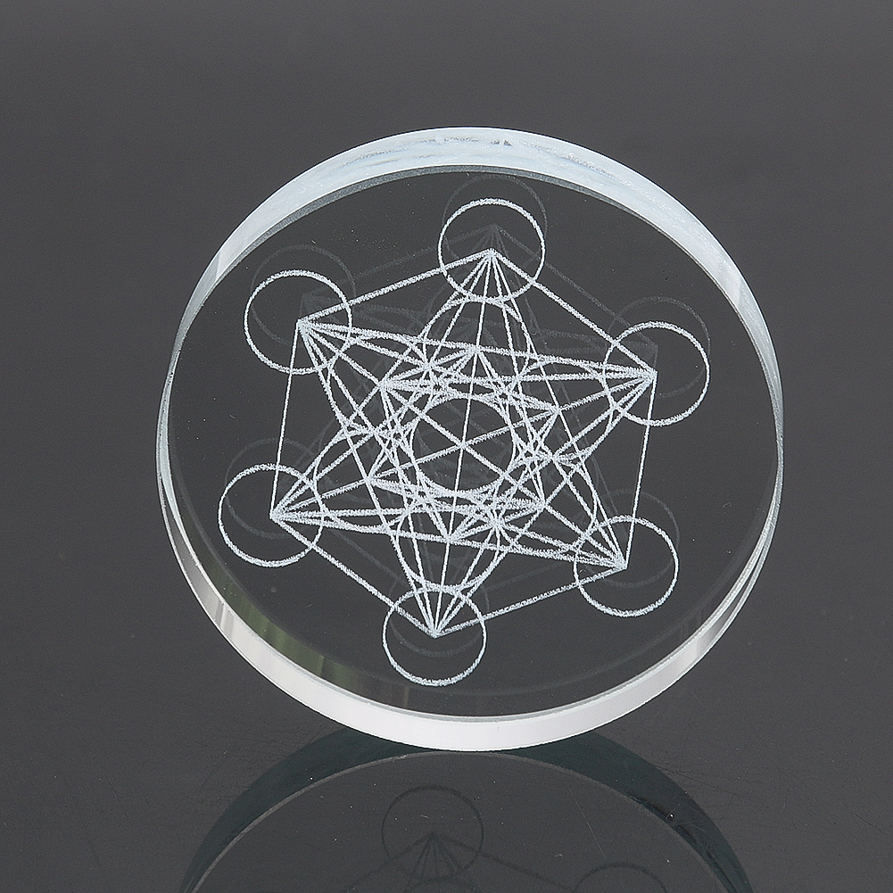 Metatron Cube Crystal Display  - огляд і ціна Paper Weight Crystal