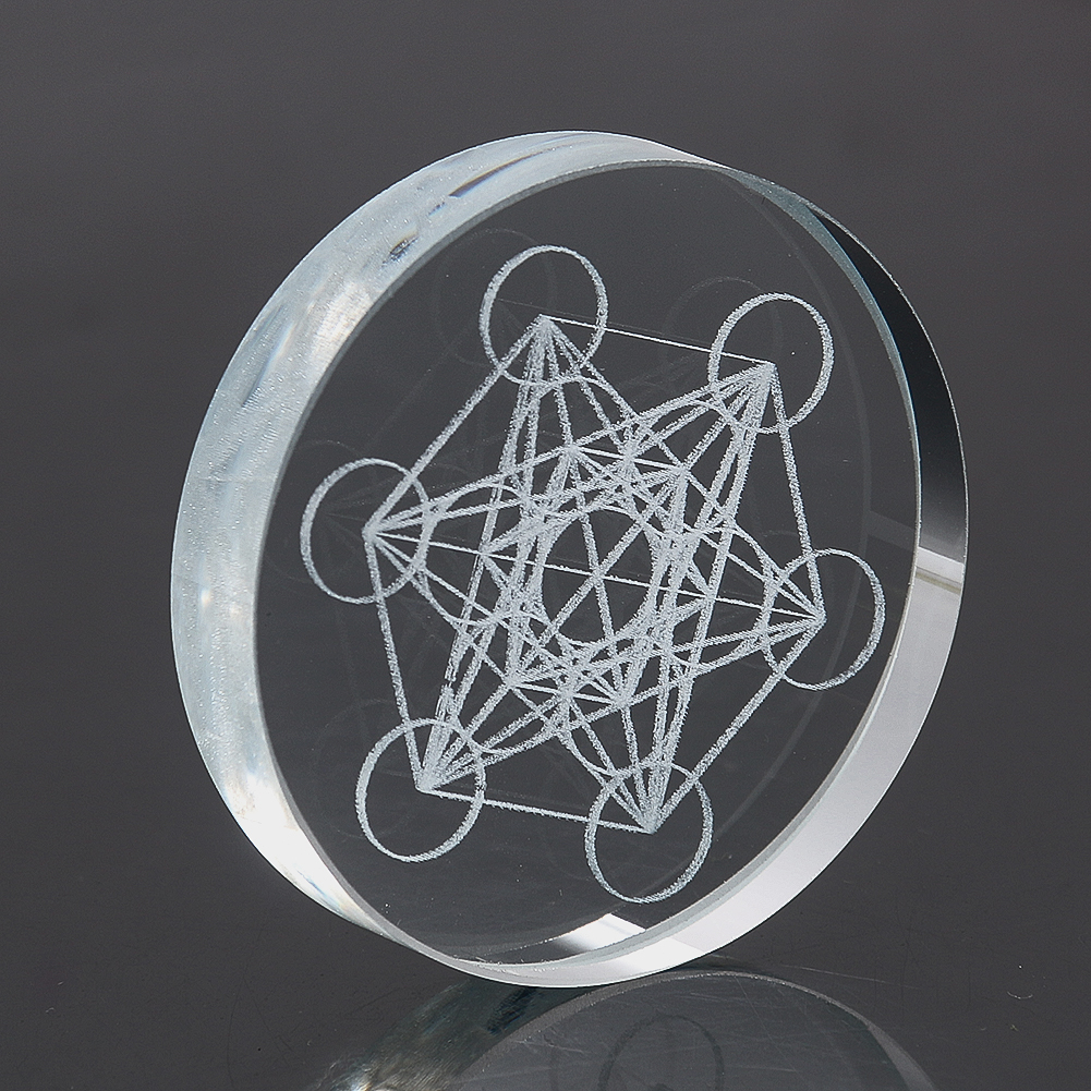 Metatron Cube Crystal Display  - огляд і ціна Paper Weight Crystal