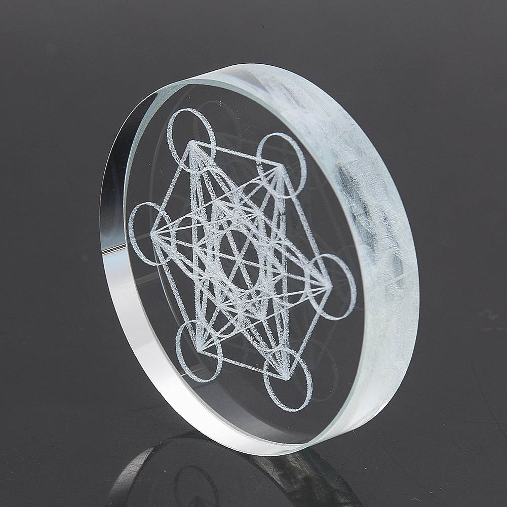 Metatron Cube Crystal Display  - огляд і ціна Paper Weight Crystal