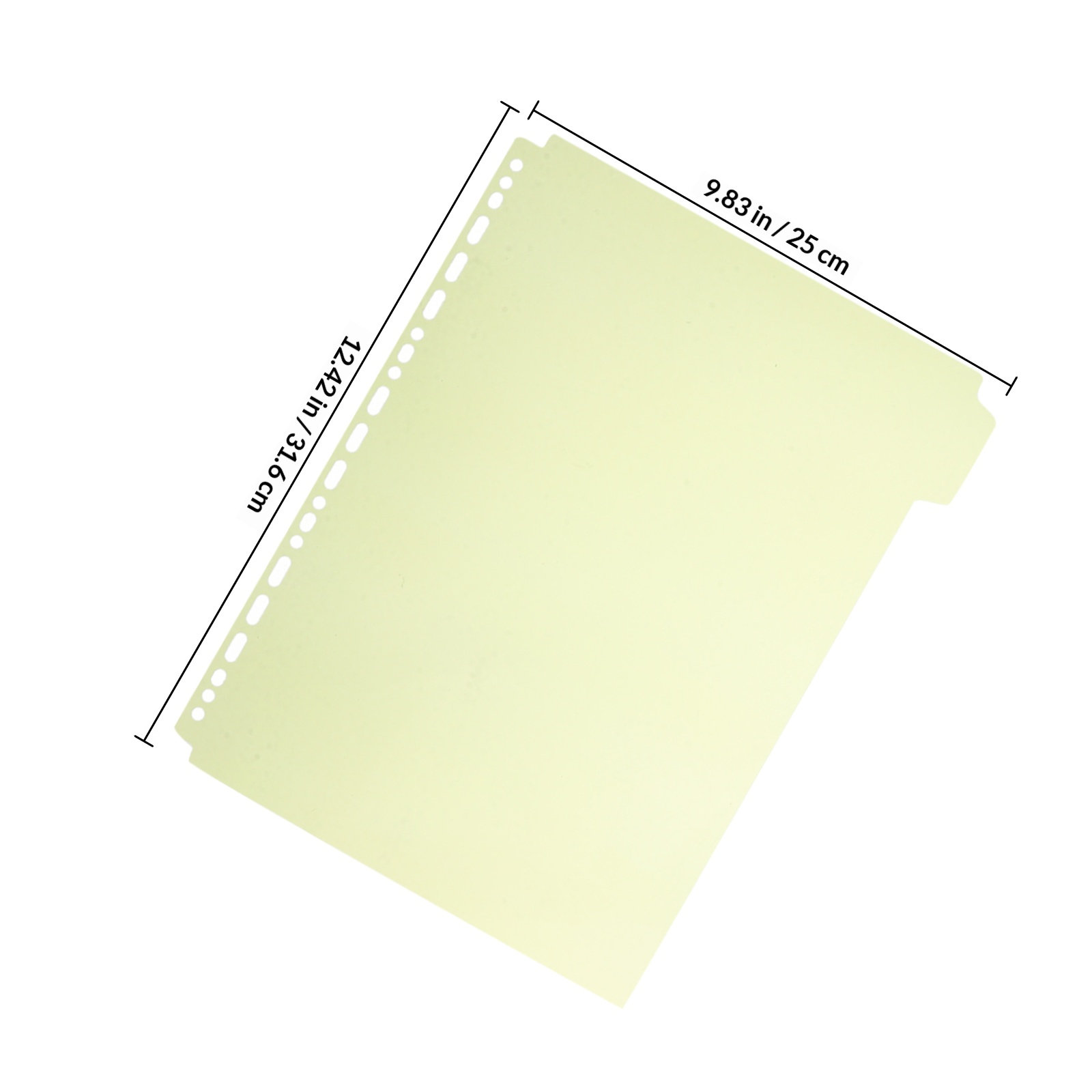 6Pcs Tabbed Binder Dividers A4 - огляд і ціна Tab Divider A4