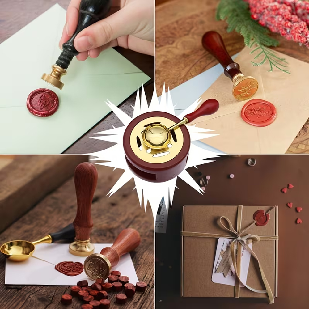 Personalized Wax Seal Stamp Ki - огляд і ціна Wax Seal Stamp Set