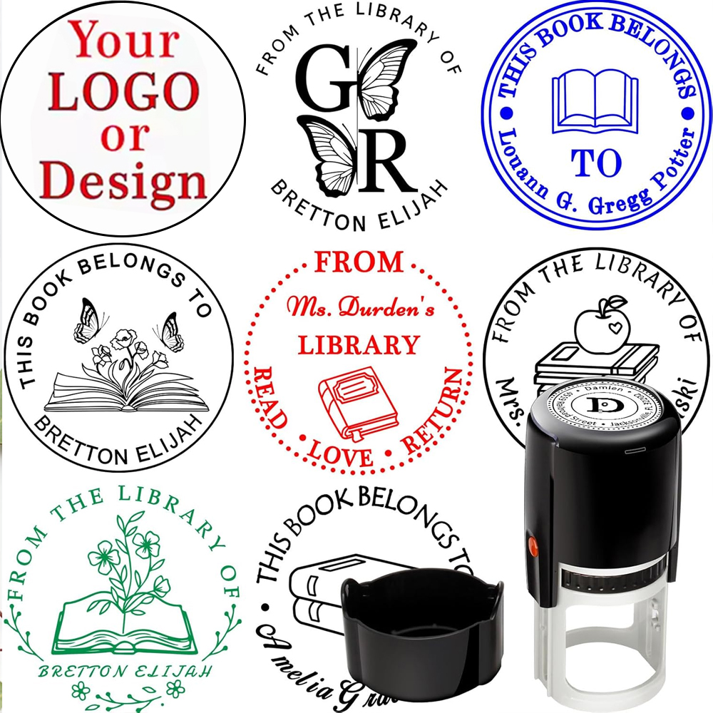 Custom Stamp Personalized Self - огляд і ціна Rubber Date Stamp