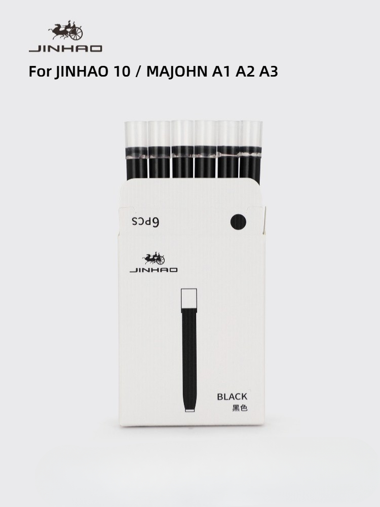 240/6 PCS JINHAO 20 10 Press F - огляд і ціна Fountain Pen Bottled Ink