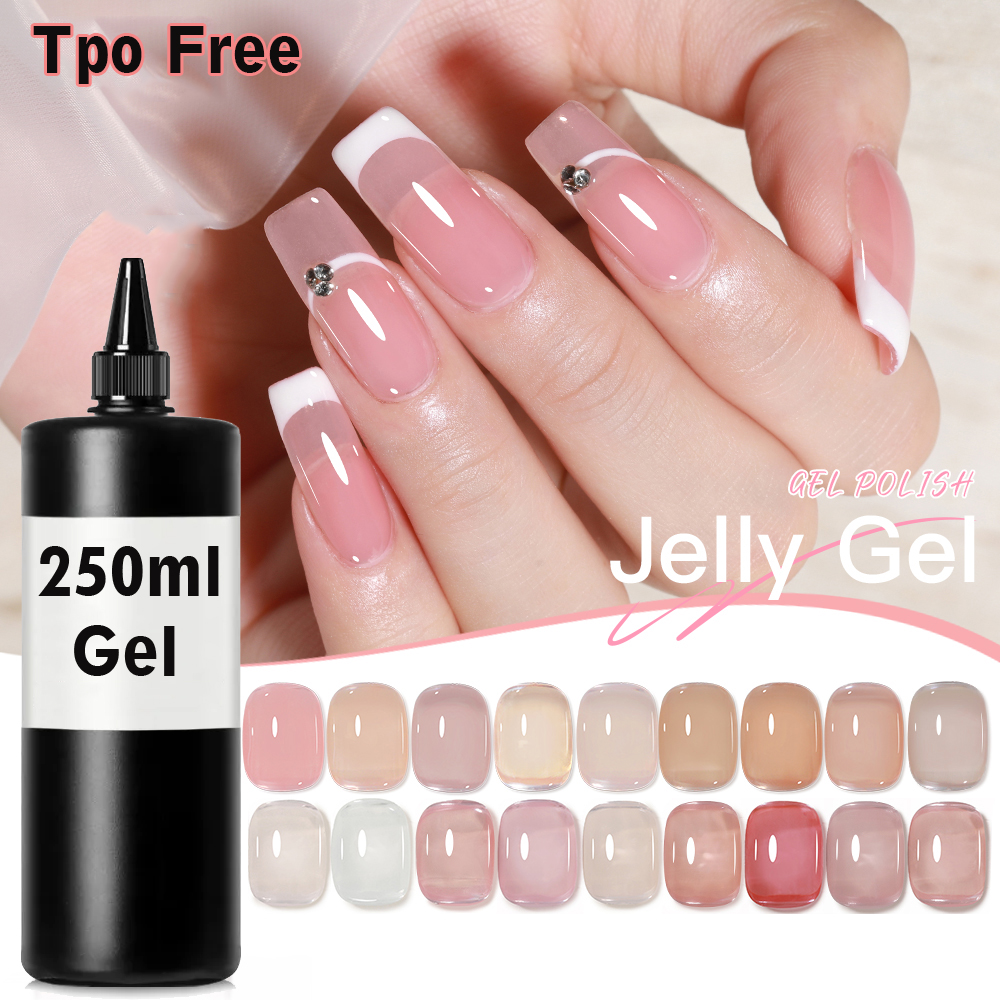 250ml Milky White Jelly Pink G - огляд і ціна Gel Refill Pack