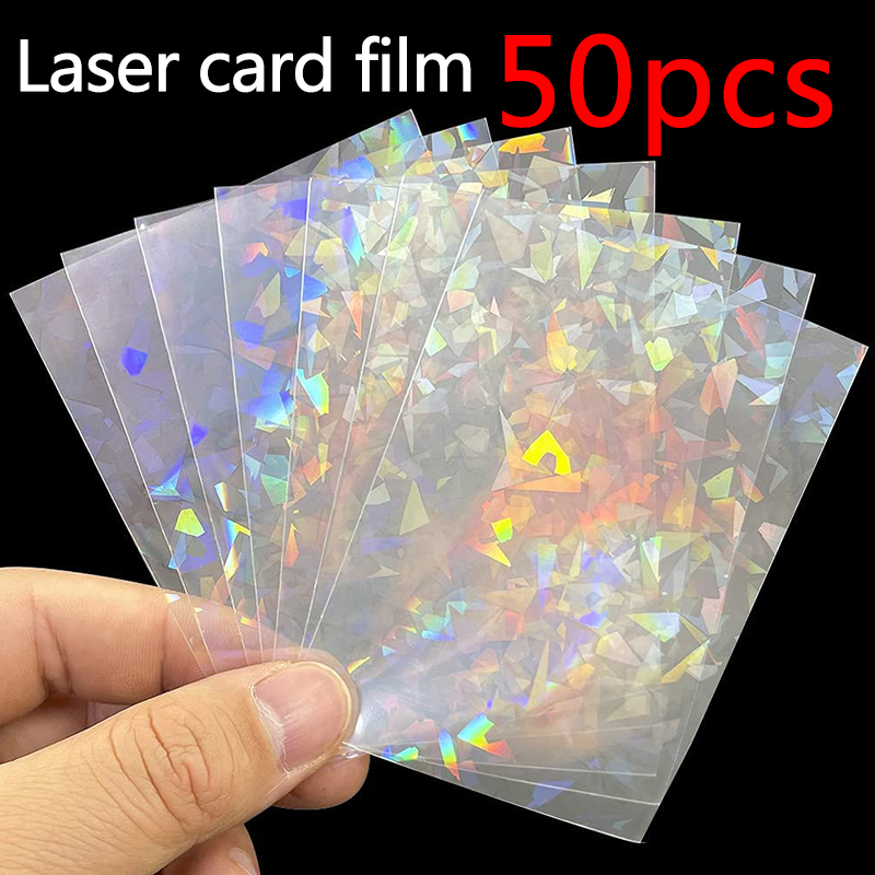 50pcs Soft Trading Laser Card  - огляд і ціна Card Index Box