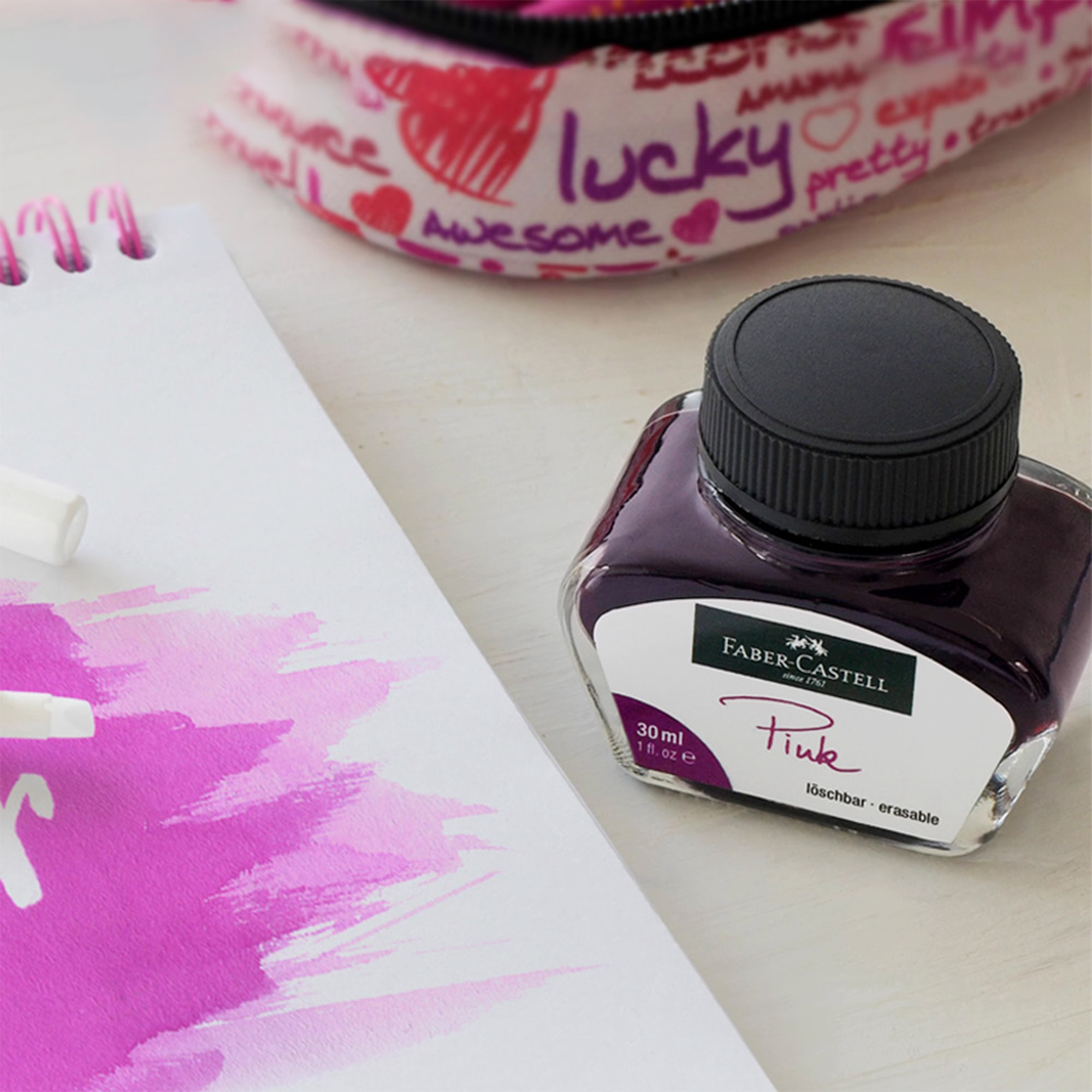 Faber-Castell 30/62.5ML Ink Re - огляд і ціна Fountain Pen Bottled Ink