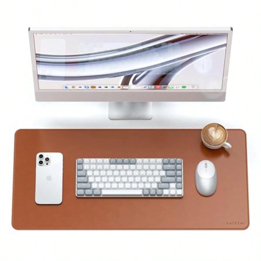 Leather Desk Mat Large Mouse P - огляд і ціна Leather Desk Pad