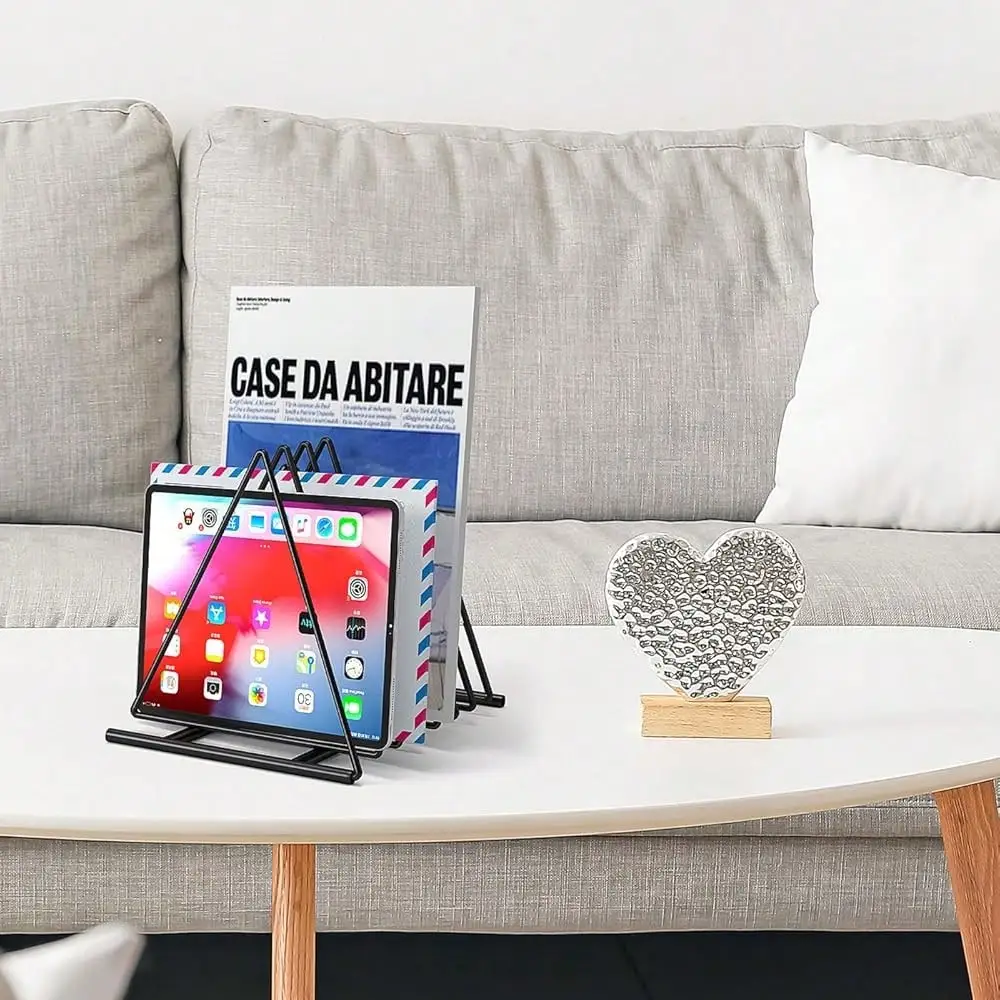 Triangle File Folder Racks,7 S - огляд і ціна Magazine Holder Rack
