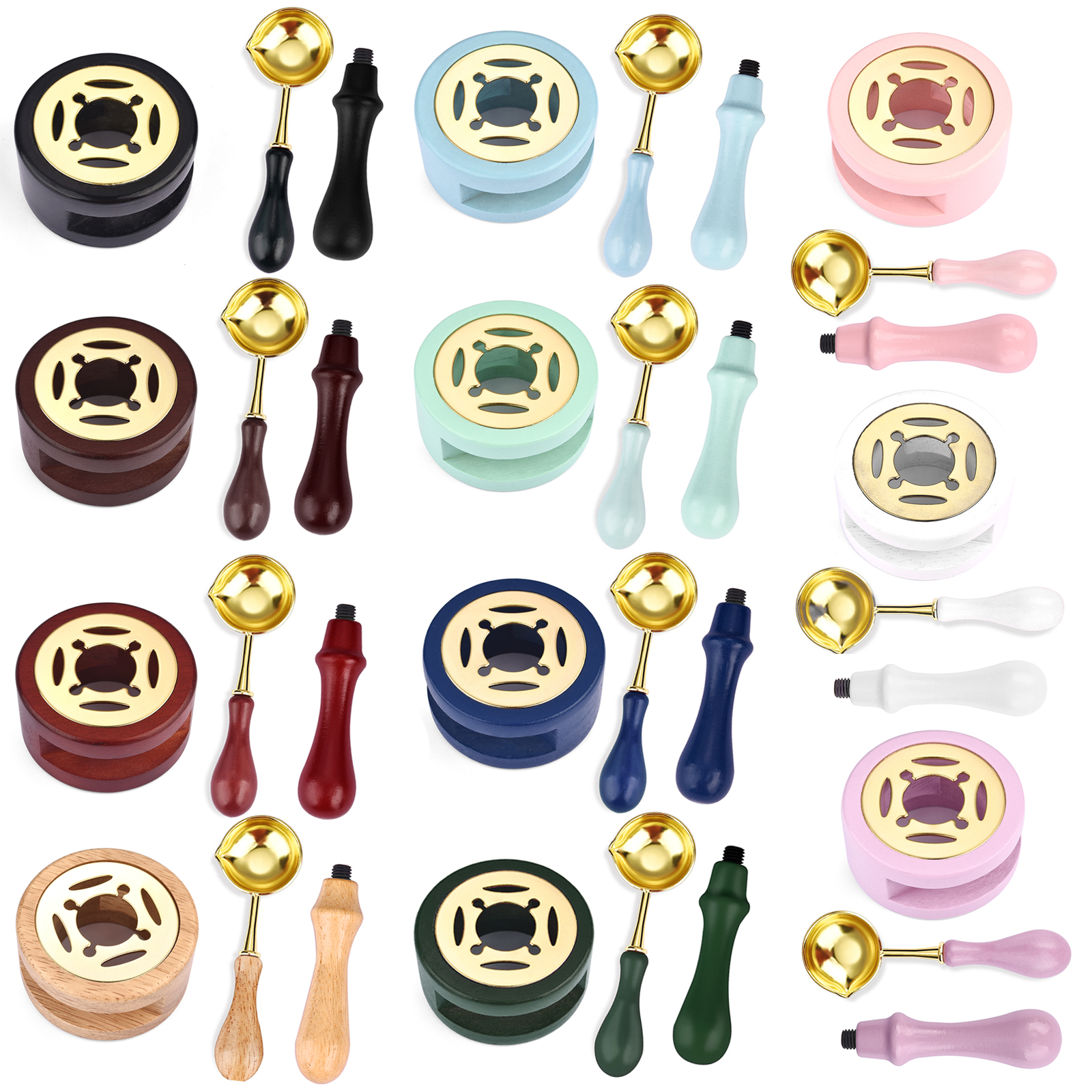 2/3Pcs Set Retro Sealing Wax F - огляд і ціна Wax Seal Stamp Set