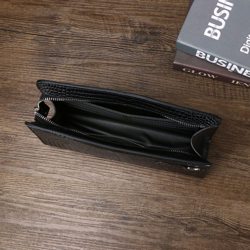 Men's Genuine Leather Clutch B - огляд і ціна Index Card Holder