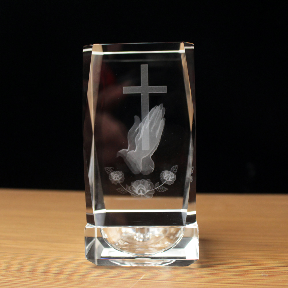 3D Laser Crystal Religious Cub - огляд і ціна Paper Weight Crystal