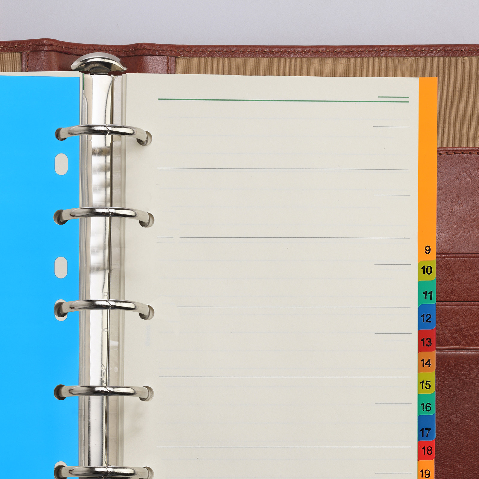 20 Pages A4 Colorful Plastic B - огляд і ціна Tab Divider A4