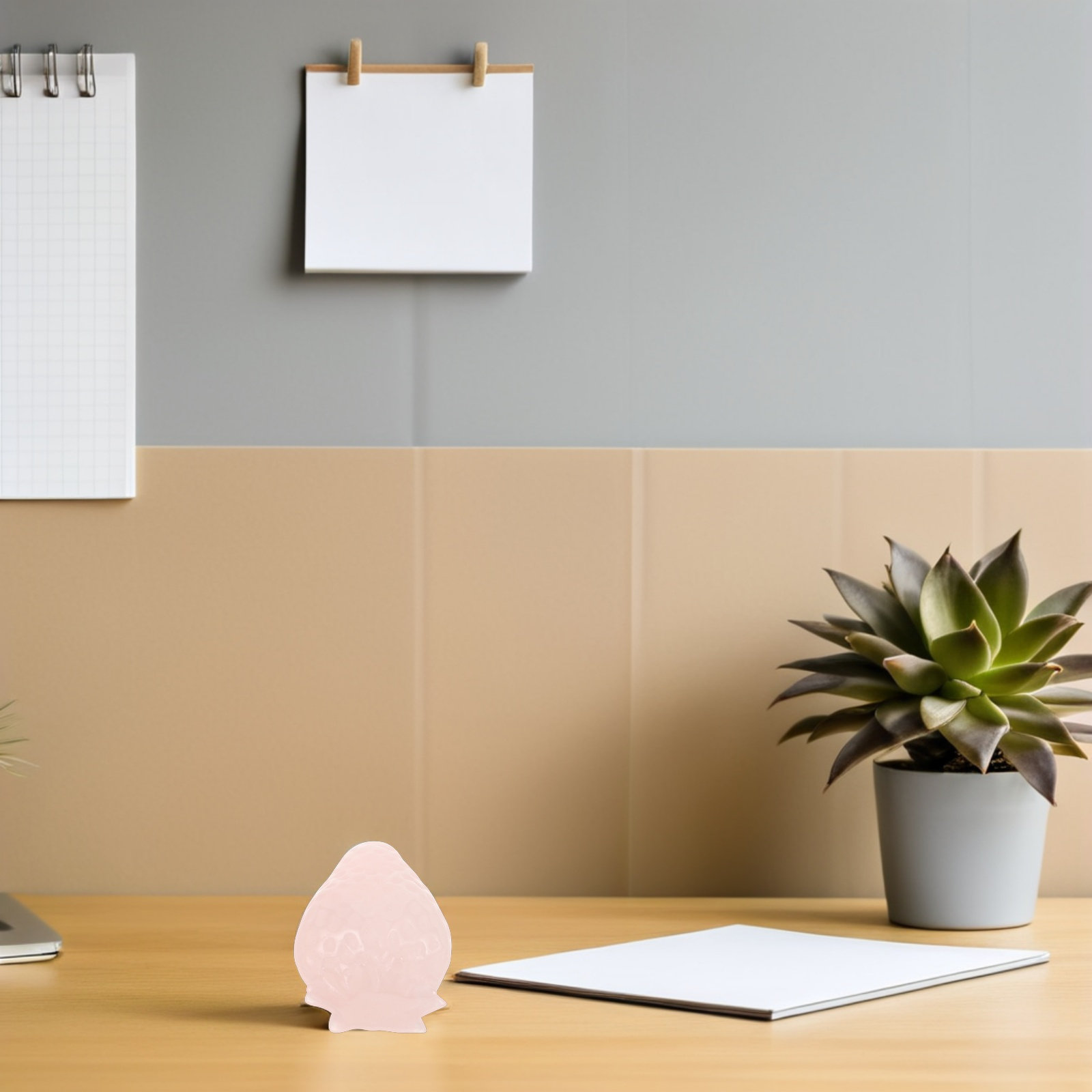 Rose Quartz Strawberry Crystal - огляд і ціна Paper Weight Crystal