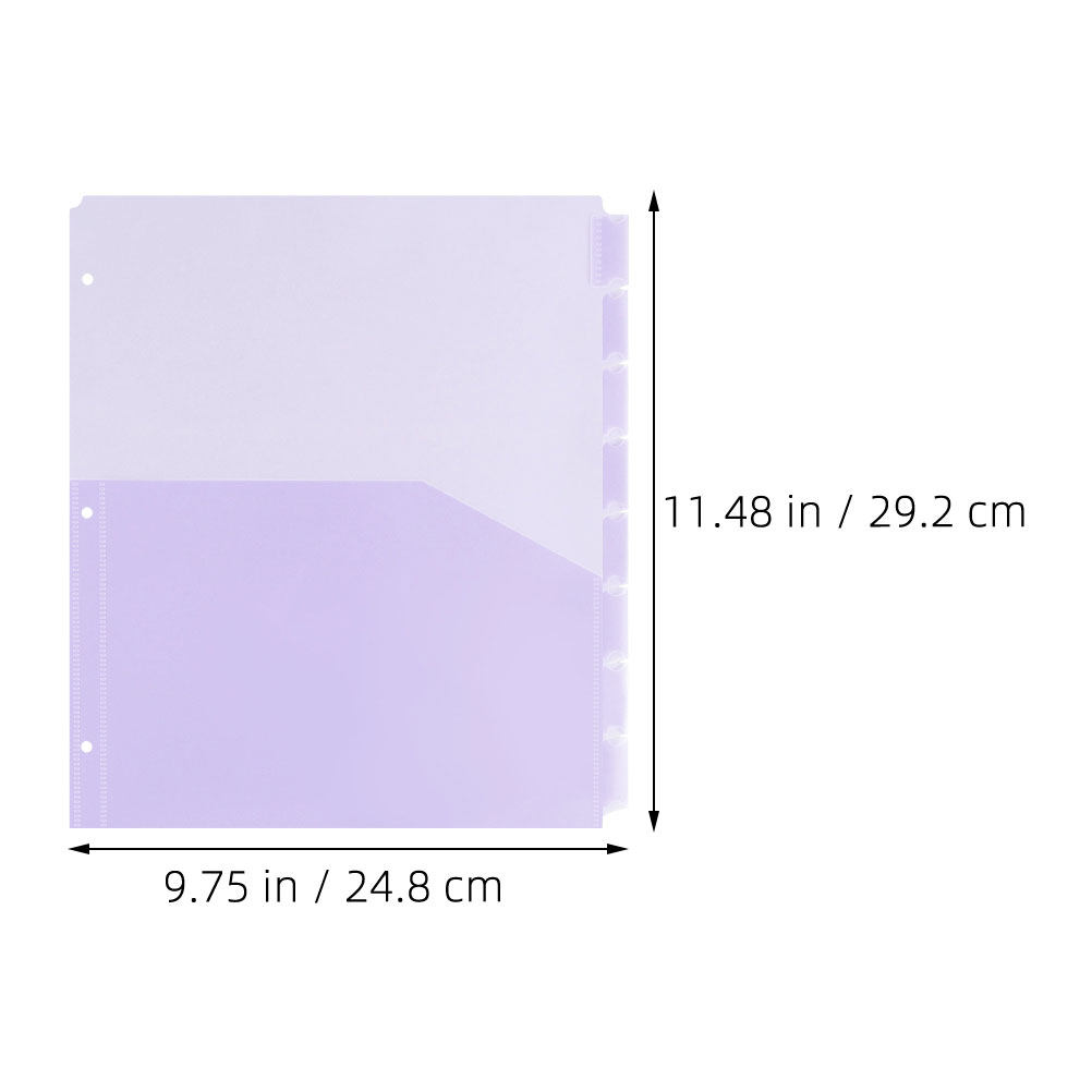 2Sets A4 Binder Dividers Plast - огляд і ціна Tab Divider A4