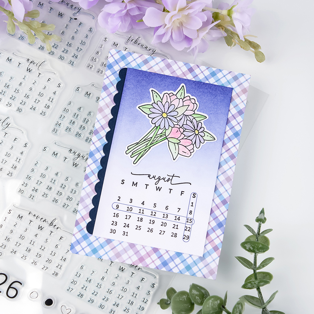 Calendar Date 2026 Clear Stamp - огляд і ціна Rubber Date Stamp