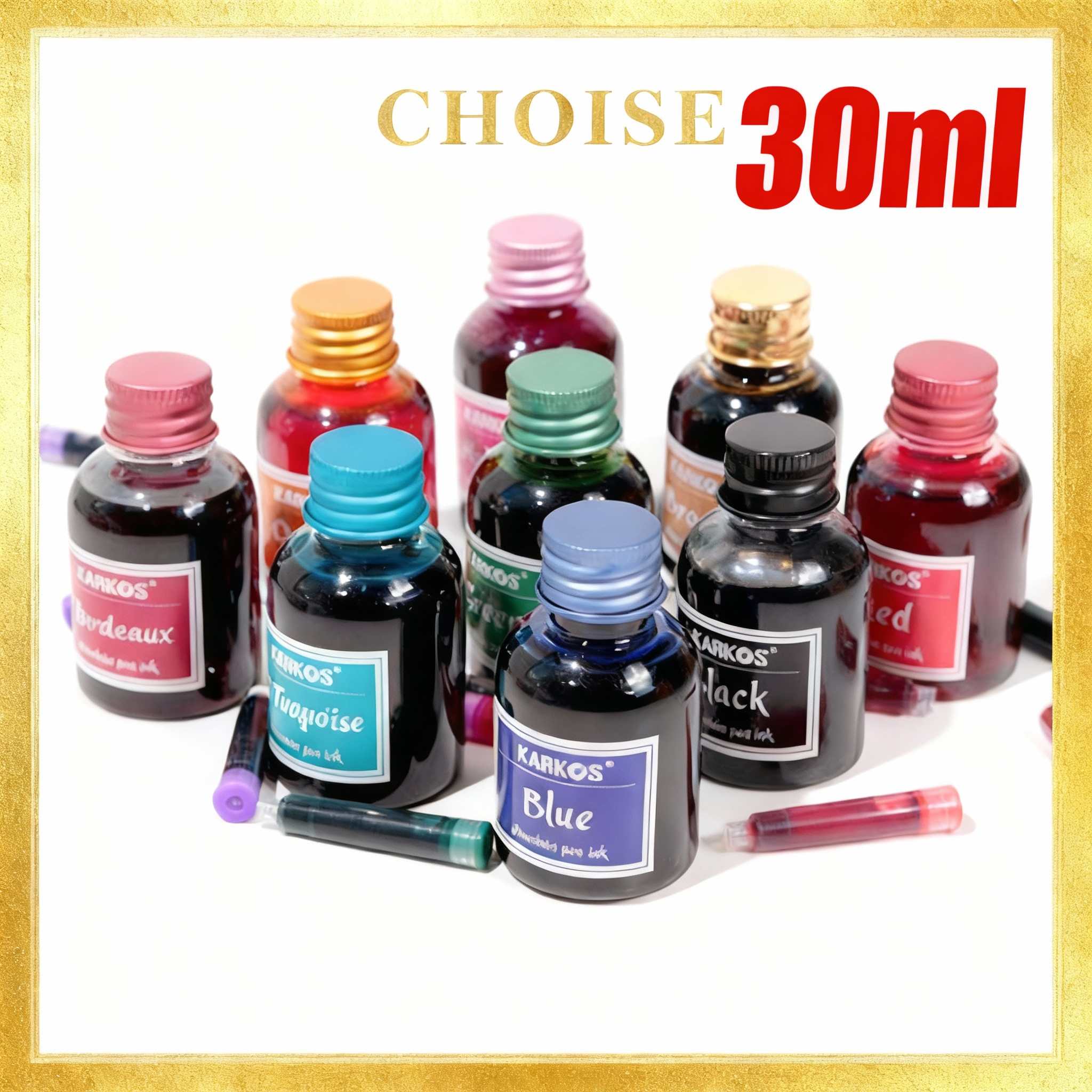 Pure Black Colorful Fountain P - огляд і ціна Fountain Pen Bottled Ink