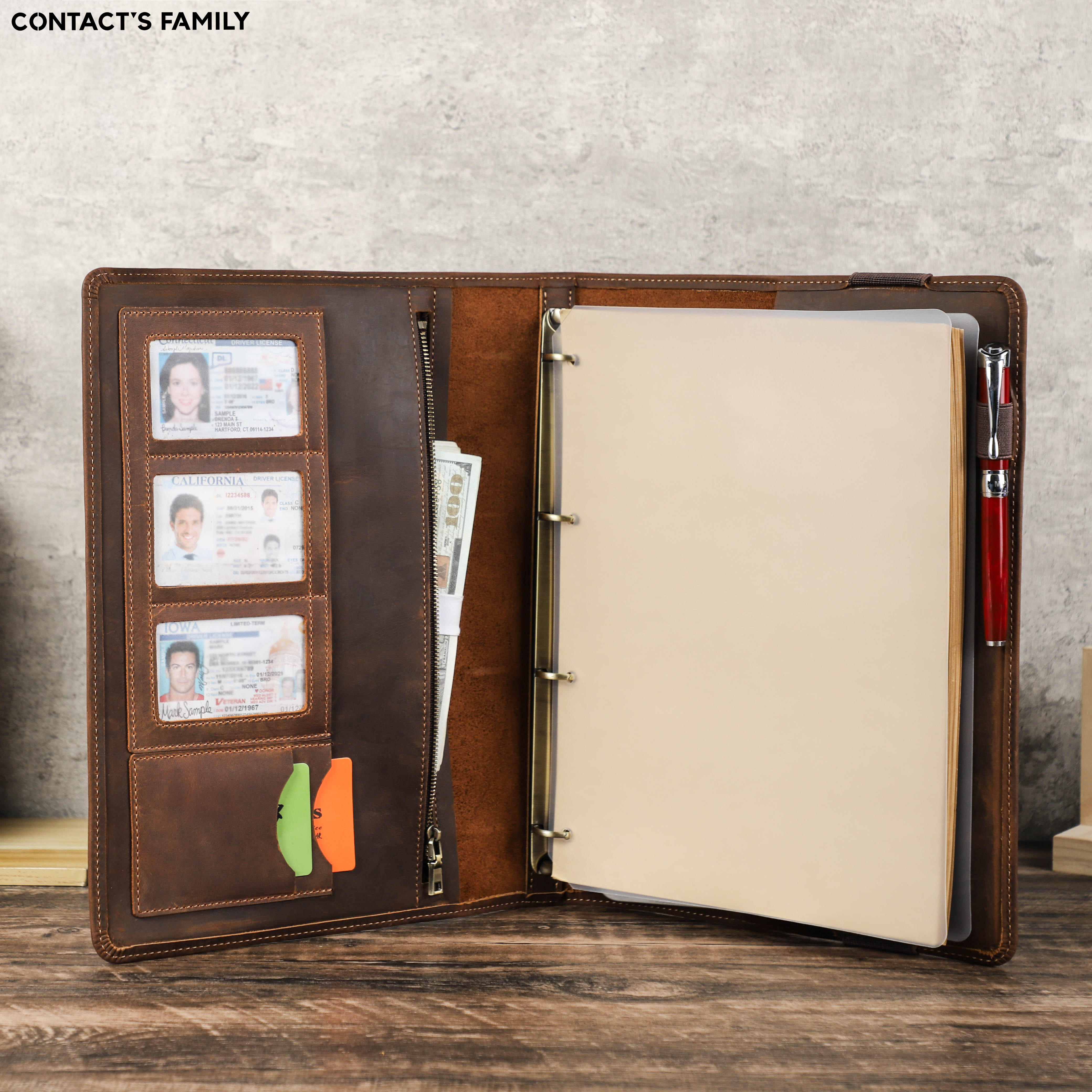 Luxury Retro Business A4 Noteb - огляд і ціна Binder A4 Lever