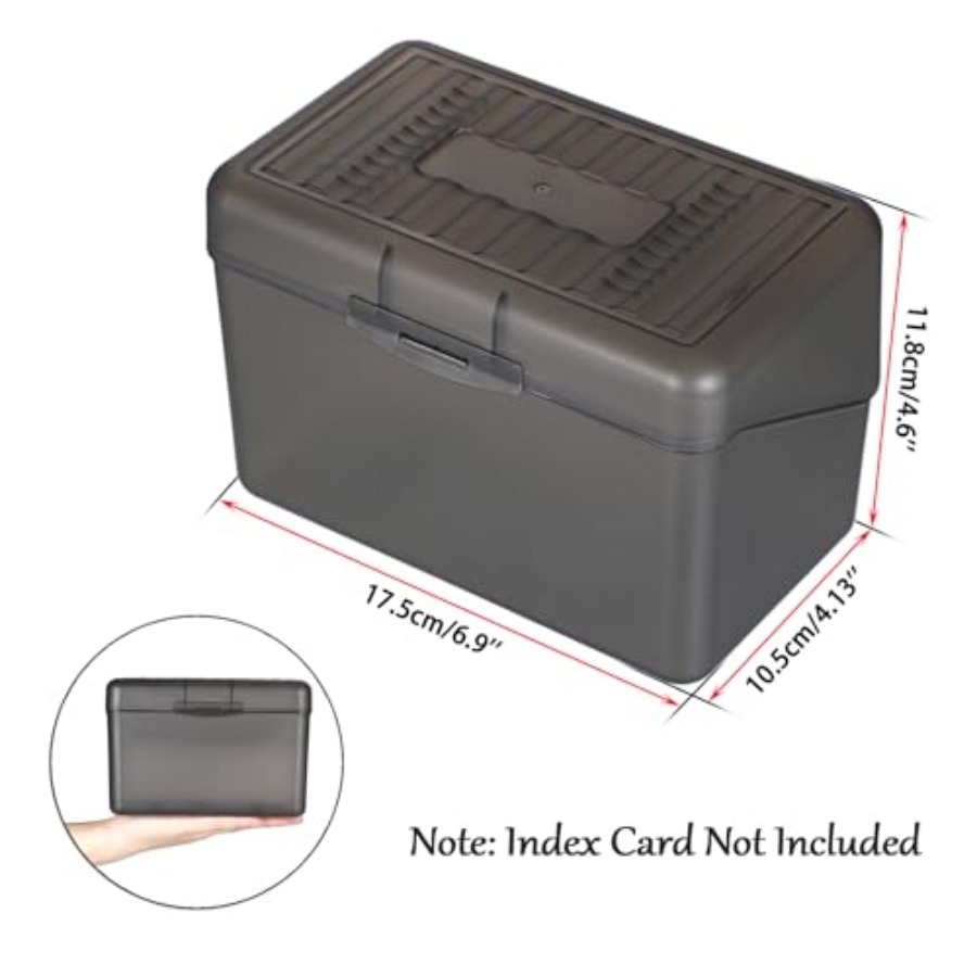 1 Pack 4 x 6 inch Index Card B - огляд і ціна Card Index Box