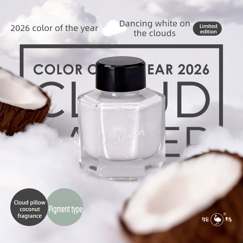 Ostrich 50ml 2026 Color Cloud  - огляд і ціна Fountain Pen Bottled Ink