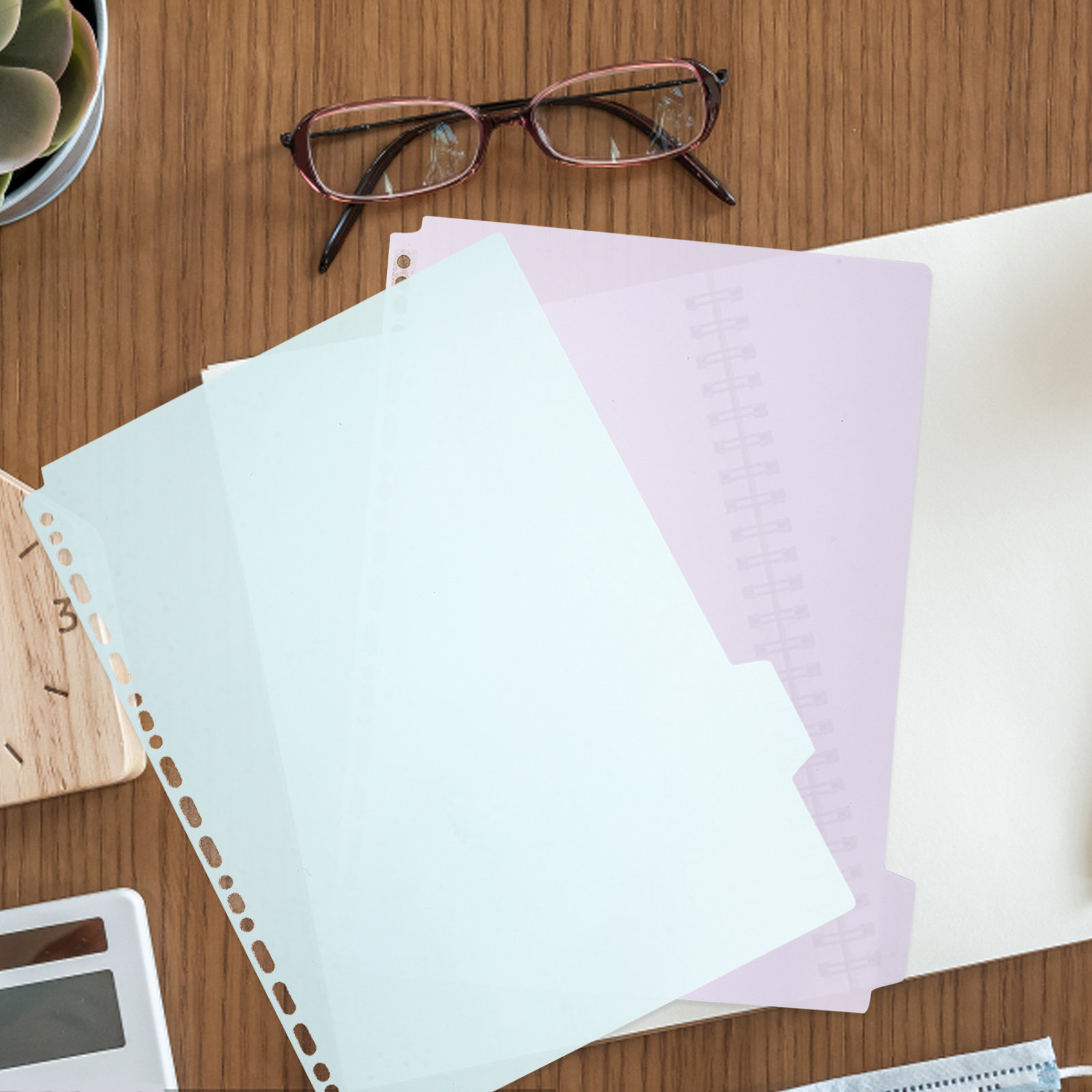 6Pcs File Binder Dividers A4 I - огляд і ціна Tab Divider A4